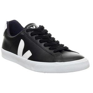 Veja Campo black leather sneakers